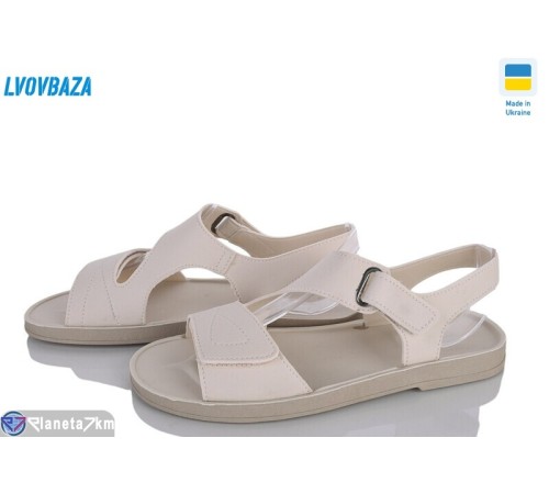 Босоніжки жіночі на літо (8 пар р.37-42) бежевий  "LEOBAZA"