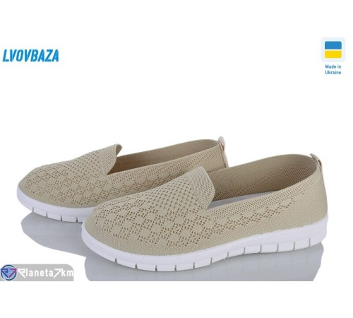 Сліпони жіночі на літо (8 пар р.36-41) бежевий  "LEOBAZA"