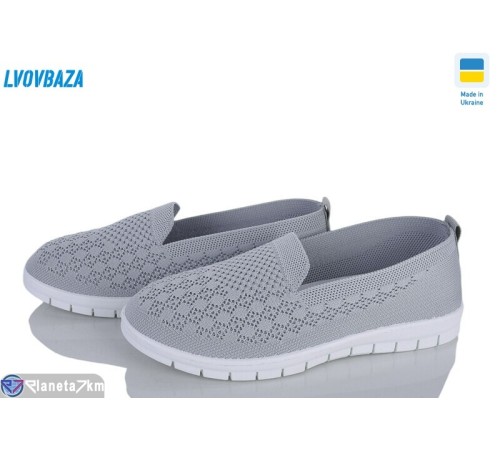 Сліпони жіночі на літо (8 пар р.36-41) сірий  "LEOBAZA"