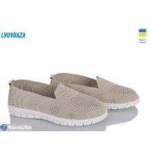 Сліпони жіночі на літо (8 пар р.36-41) бежевий  "LEOBAZA"