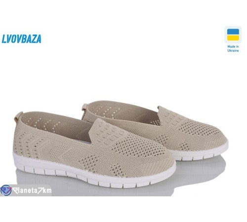 Сліпони жіночі на літо (8 пар р.36-41) бежевий  "LEOBAZA"