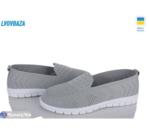 Сліпони жіночі на літо (8 пар р.36-41) сірий  "LEOBAZA"