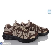 Кросівки чоловічі на весну/осінь (8 пар р.40-45) коричневий  "KULIBABA"