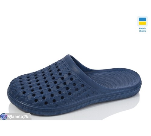 Шлепки жіночі на літо (6 пар р.36-41) синій  "LOTTOS"