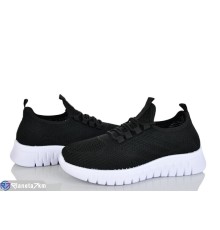 Кросівки жіночі на літо (8 пар р.36-41) чорний  "Normashoes"