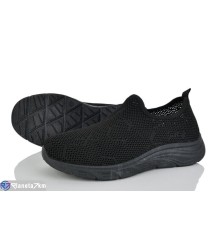 Кросівки жіночі на літо (8 пар р.36-41) чорний  "Normashoes"