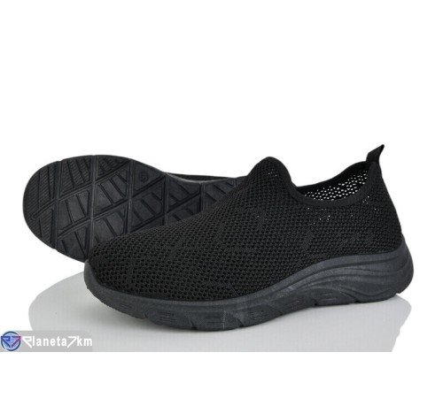 Кросівки жіночі на літо (8 пар р.36-41) чорний  "Normashoes"