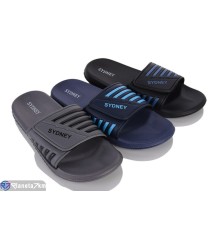 Шлепки чоловічі на літо (12 пар р.40-45) мікс  "ELMA"