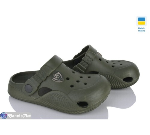 Кроки дитячі на літо (8 пар р.31-36) зелений  "LEO"