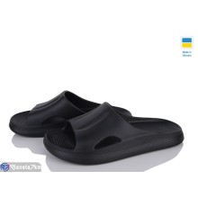 Шлепки на літо (8 пар р.37-40) чорний  "LEO"