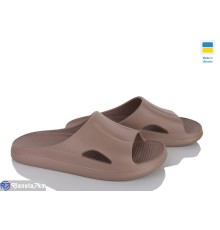Шлепки на літо (8 пар р.37-40) коричневий  "LEO"
