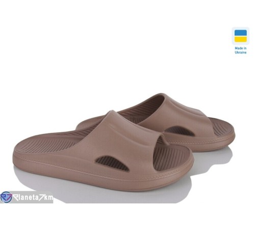 Шлепки на літо (8 пар р.37-40) коричневий  "LEO"