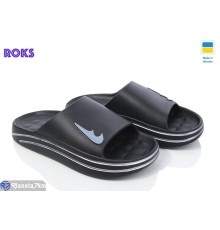 Шлепки жіночі на літо (8 пар р.37-40) чорний  "Roks"