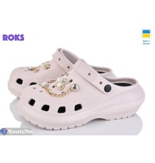 Кроки жіночі на літо (6 пар р.36-40) бежевий  "Roks"