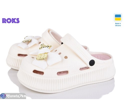 Кроки жіночі на літо (8 пар р.36-40) білий  "Roks"