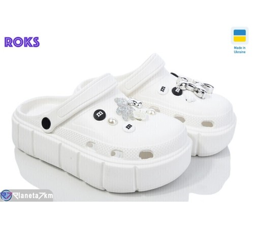 Кроки жіночі на літо (6 пар р.36-40) білий  "Roks"
