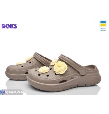 Кроки жіночі на літо (8 пар р.36-41) коричневий  "Roks"
