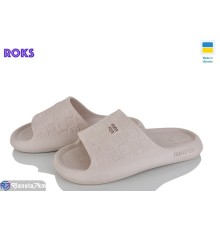 Шлепки жіночі на літо (8 пар р.37-40) бежевий  "Roks"