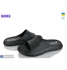 Шлепки жіночі на літо (8 пар р.36-40) чорний  "Roks"