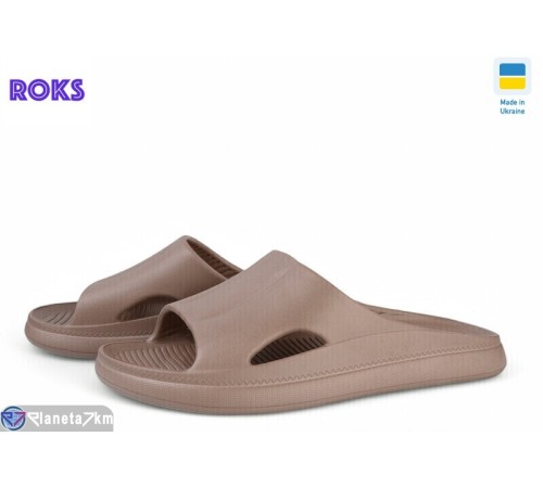 Шлепки жіночі на літо (8 пар р.37-40) бежевий  "Roks"