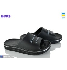Шлепки дитячі на літо (6 пар р.31-36) чорний  "Roks"
