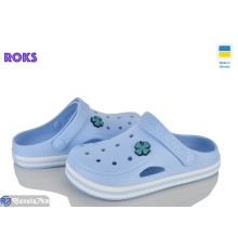 Кроки жіночі на літо (8 пар р.37-41) блакитний  "Roks"