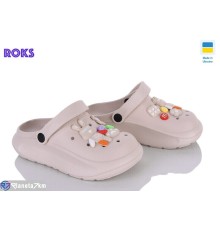 Кроки дитячі на літо (6 пар р.33-35) бежевий  "Roks"