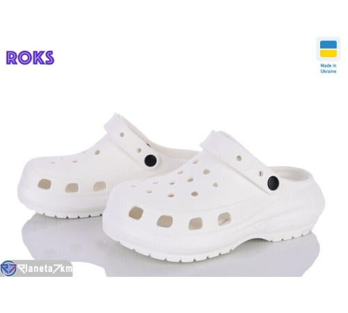 Кроки жіночі на літо (6 пар р.36-40) білий  "Roks"
