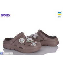 Кроки жіночі на літо (8 пар р.36-41) коричневий  "Roks"