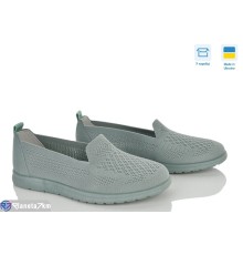 Сліпони жіночі на літо (10 пар р.37-41) зелений  "OLLA"