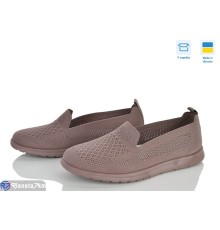Сліпони жіночі на літо (10 пар р.37-41) коричневий  "OLLA"