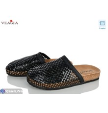 Шлепки жіночі на літо (8 пар р.36-40) чорний  "Veagia-ADA"