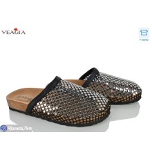 Шлепки жіночі на літо (8 пар р.36-40) чорний  "Veagia-ADA"