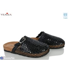 Шлепки жіночі на літо (8 пар р.36-40) чорний  "Veagia-ADA"
