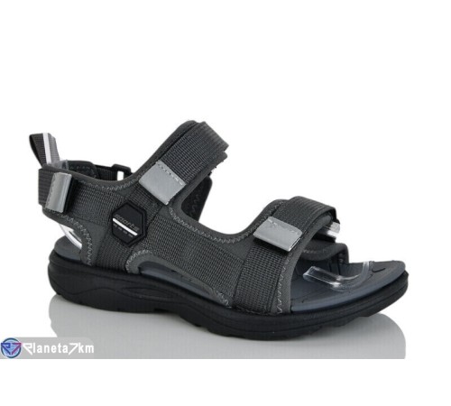 Сандалі дитячі на літо (8 пар р.31-36) сірий  "Normashoes"