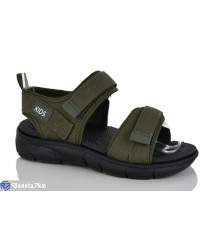 Сандалі дитячі на літо (8 пар р.31-36) зелений  "Normashoes"