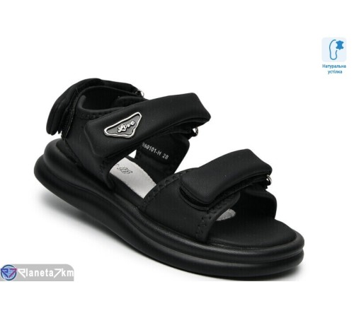 Дитячі босоніжки на літо (8 пар р.28-35) чорний  "Normashoes"