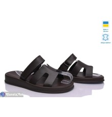 Шлепки жіночі на літо (6 пар р.36-40) коричневий  "Linda"