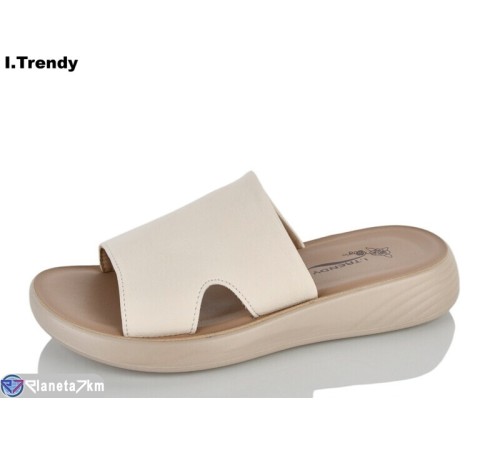 Шлепки жіночі на літо (8 пар р.36-41) бежевий  "Trendy"