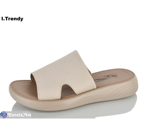 Шлепки жіночі на літо (8 пар р.36-41) бежевий  "Trendy"