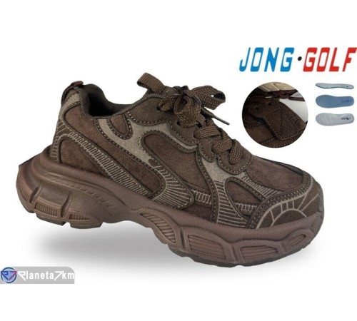 Дитячі кросівки на весну/осінь (8 пар р.33-40) коричневий  "STRONGO"