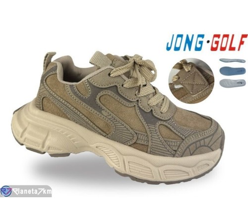 Дитячі кросівки на весну/осінь (8 пар р.33-40) коричневий  "STRONGO"