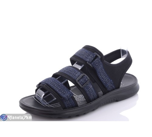 Сандалі чоловічі на літо (8 пар р.40-45) синій  "Normashoes"
