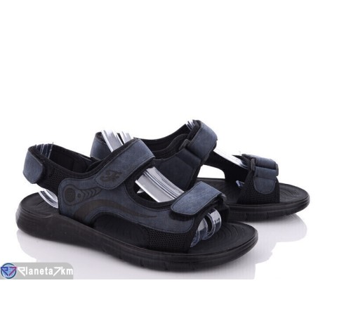 Сандалі чоловічі на літо (8 пар р.40-45) синій  "Normashoes"
