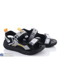 Сандалі дитячі на літо (8 пар р.36-41) сірий  "Normashoes"