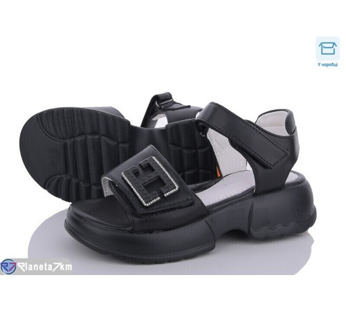 Дитячі босоніжки на літо (8 пар р.28-33) чорний  "Normashoes"