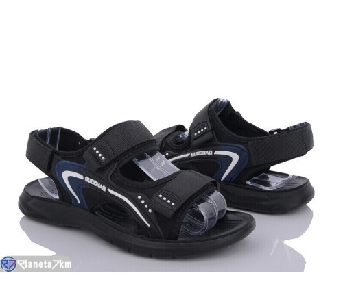 Сандалі чоловічі на літо (8 пар р.40-45) чорний  "Normashoes"