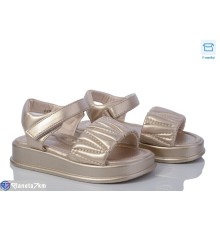 Дитячі босоніжки на літо (8 пар р.27-32) золотий  "Normashoes"