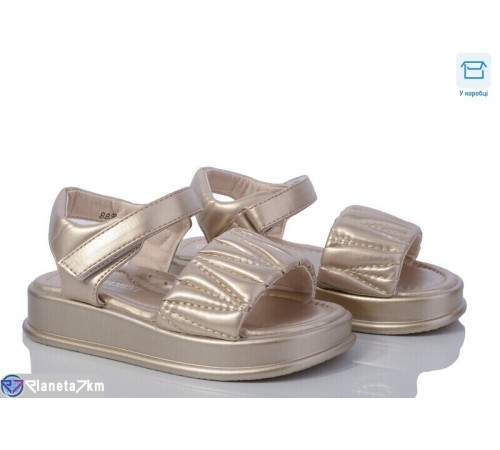 Дитячі босоніжки на літо (8 пар р.27-32) золотий  "Normashoes"
