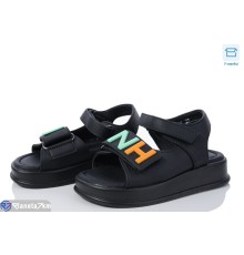 Дитячі босоніжки на літо (8 пар р.27-32) чорний  "Normashoes"